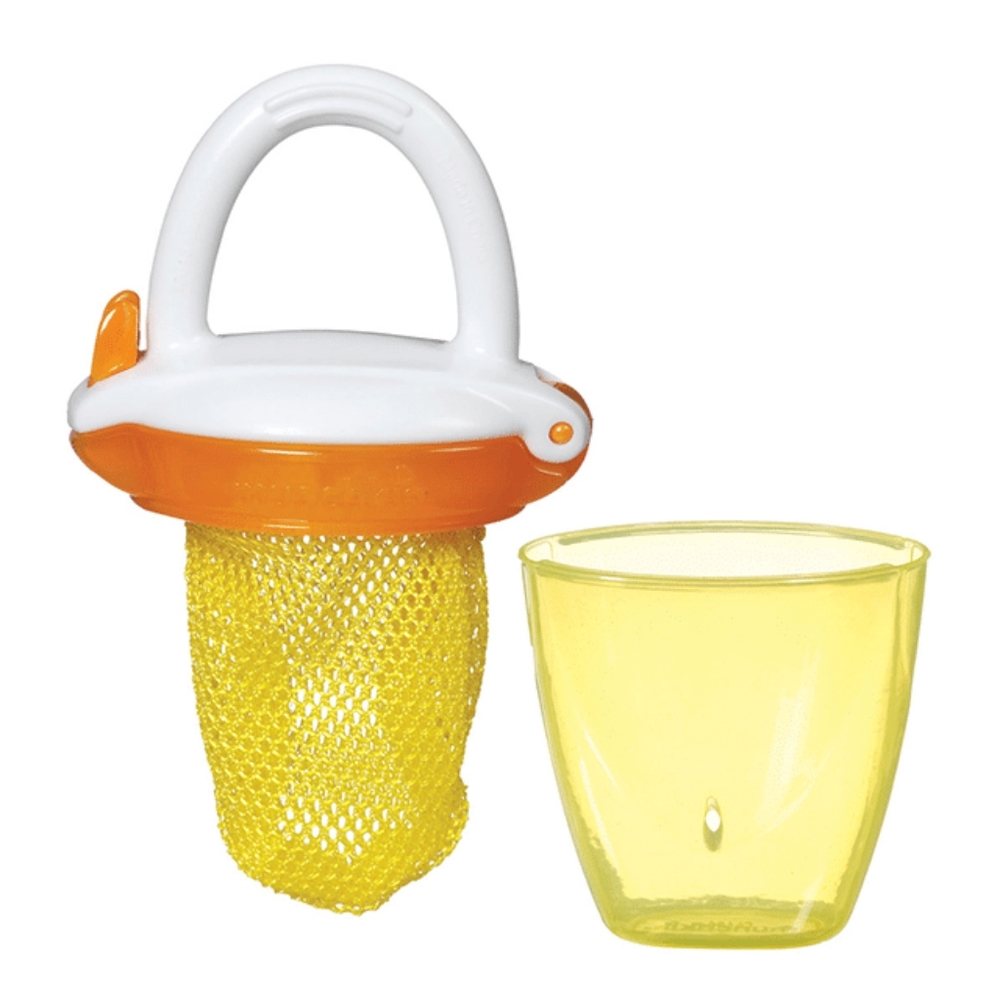 Munchkin Deluxe Fresh Food Feeder – Yellow & Orange